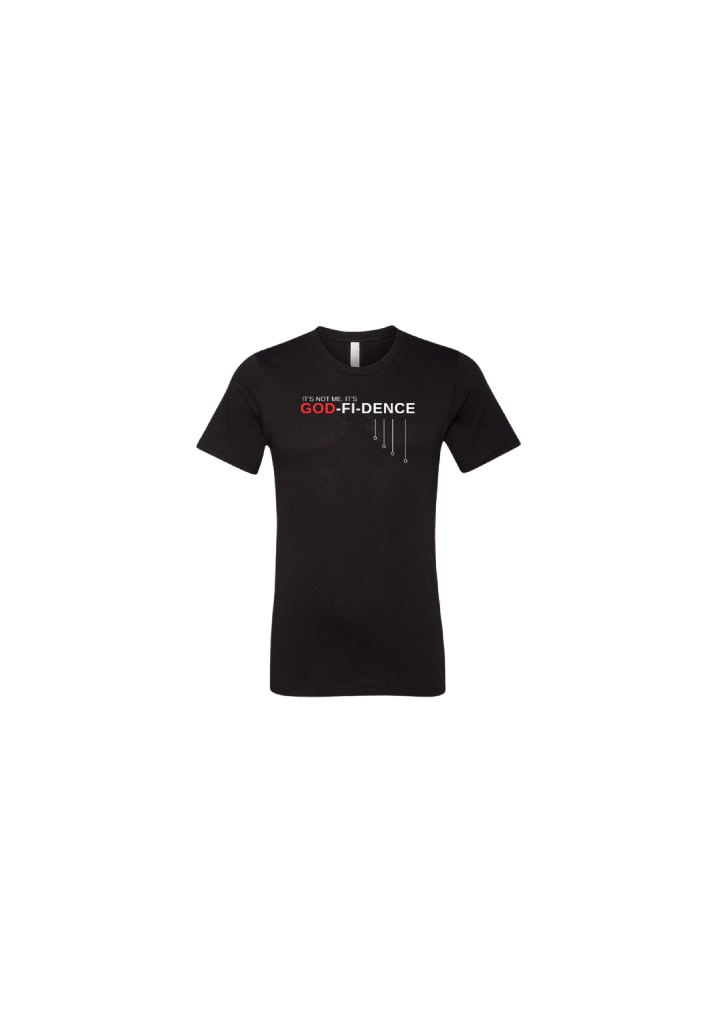 GOD-Fi-DENCE Tee Black (Unisex)