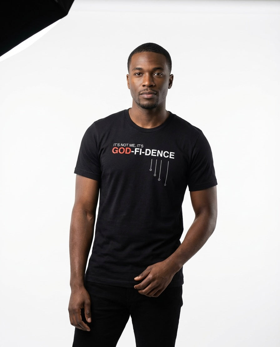 GOD-Fi-DENCE Tee Black (Unisex)
