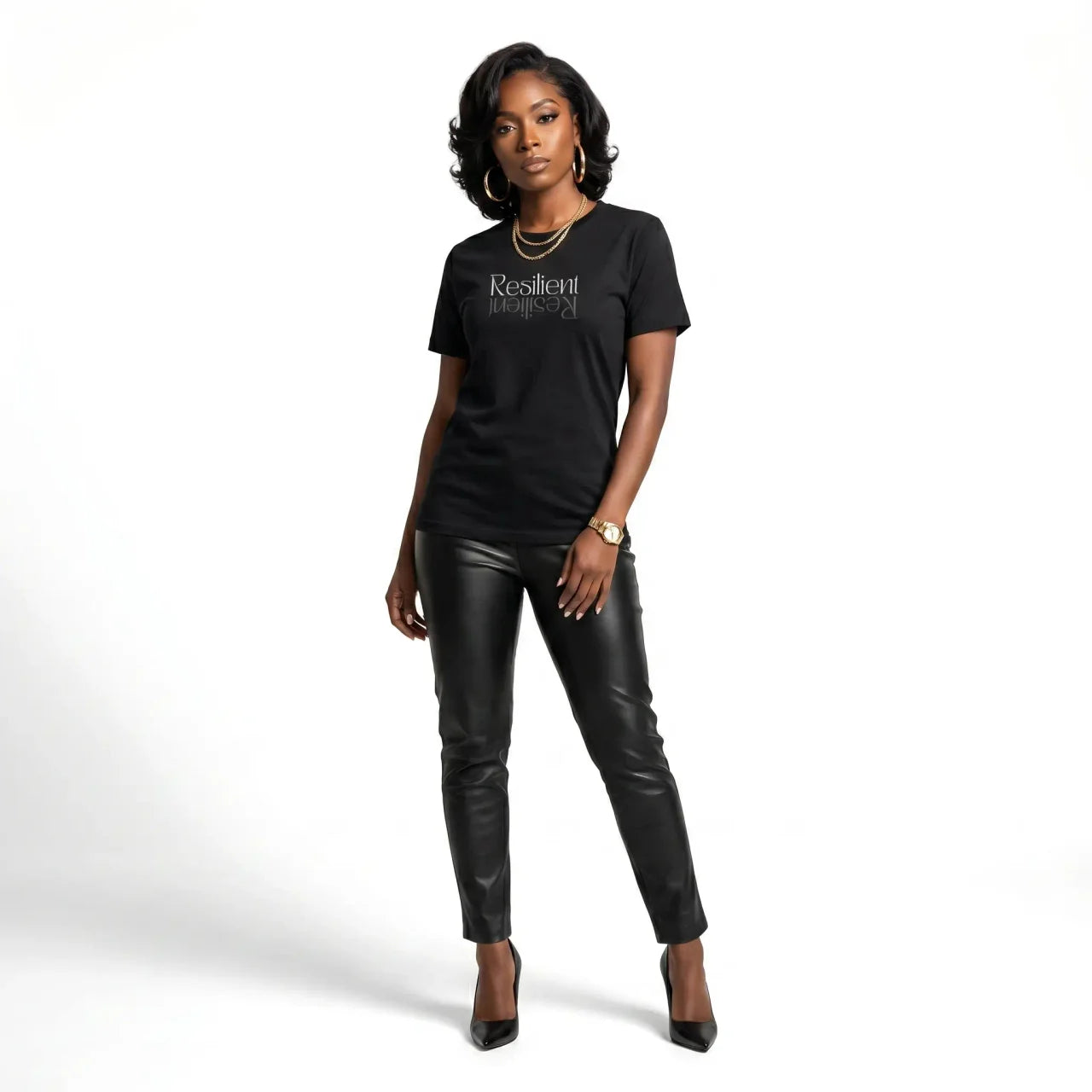 Resilient Tee Black (Woman)