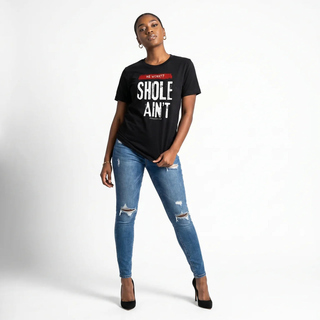 Worry? Tee Black (Woman)