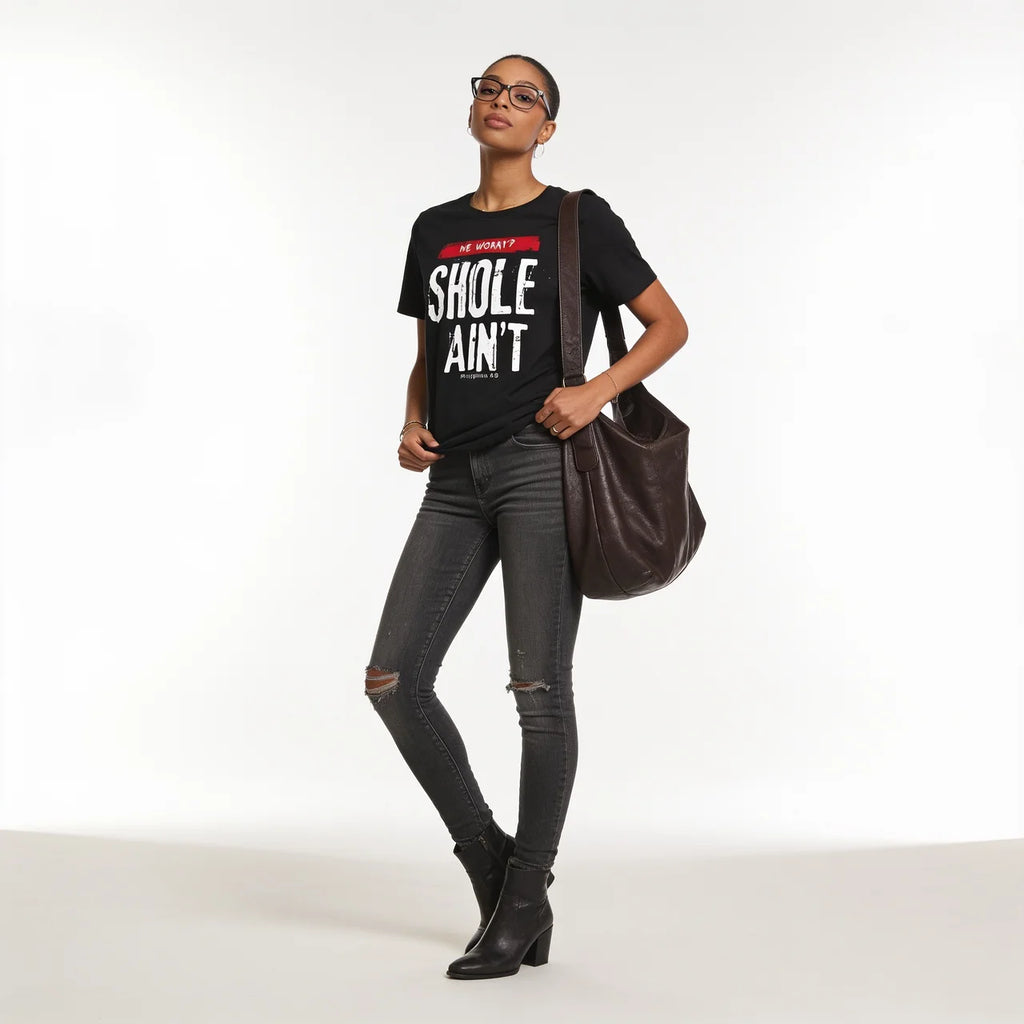Worry? Tee Black (Woman)