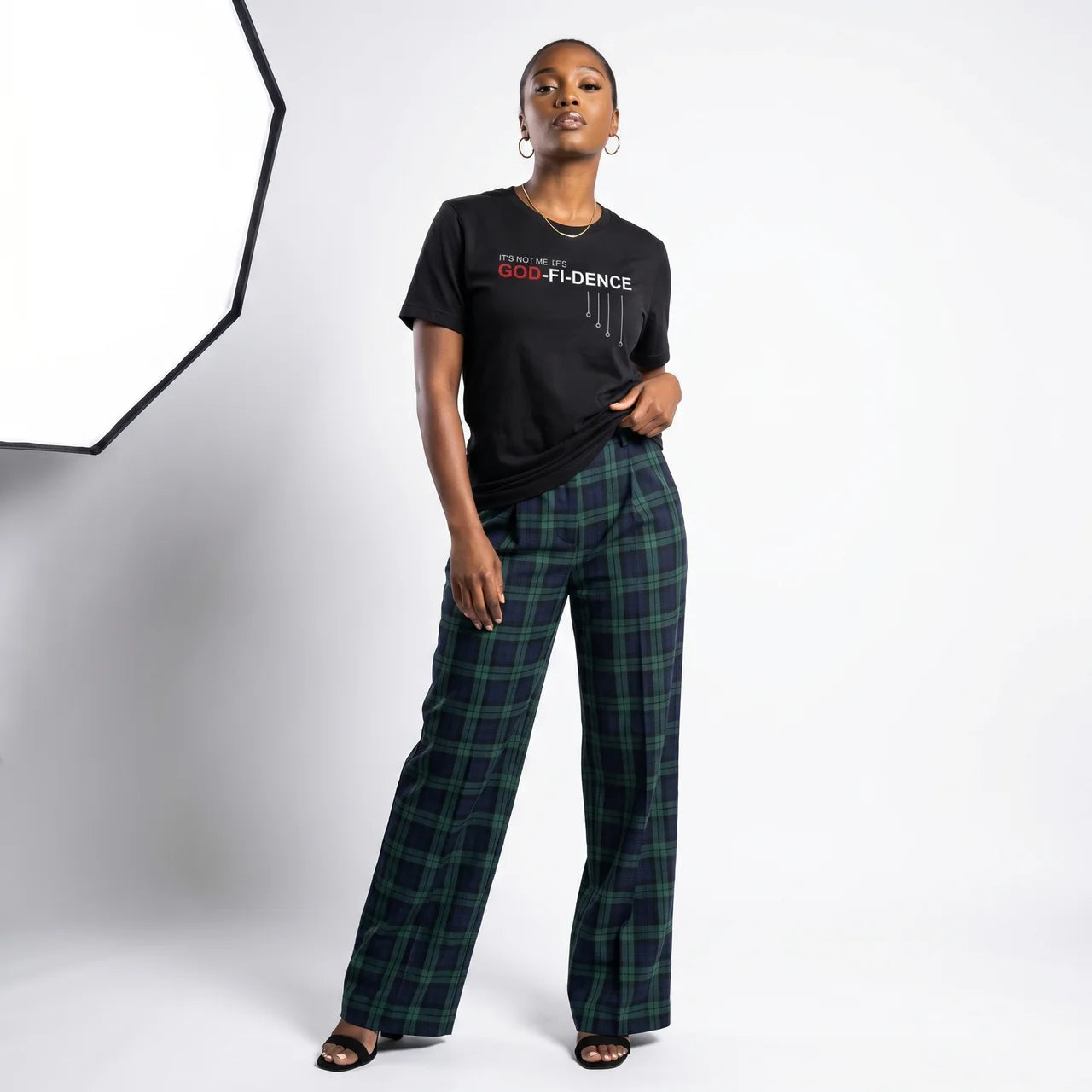 GOD-FI-DENCE Tee Black (Women)