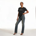 Joshua 1:9 Tee Black (Woman)