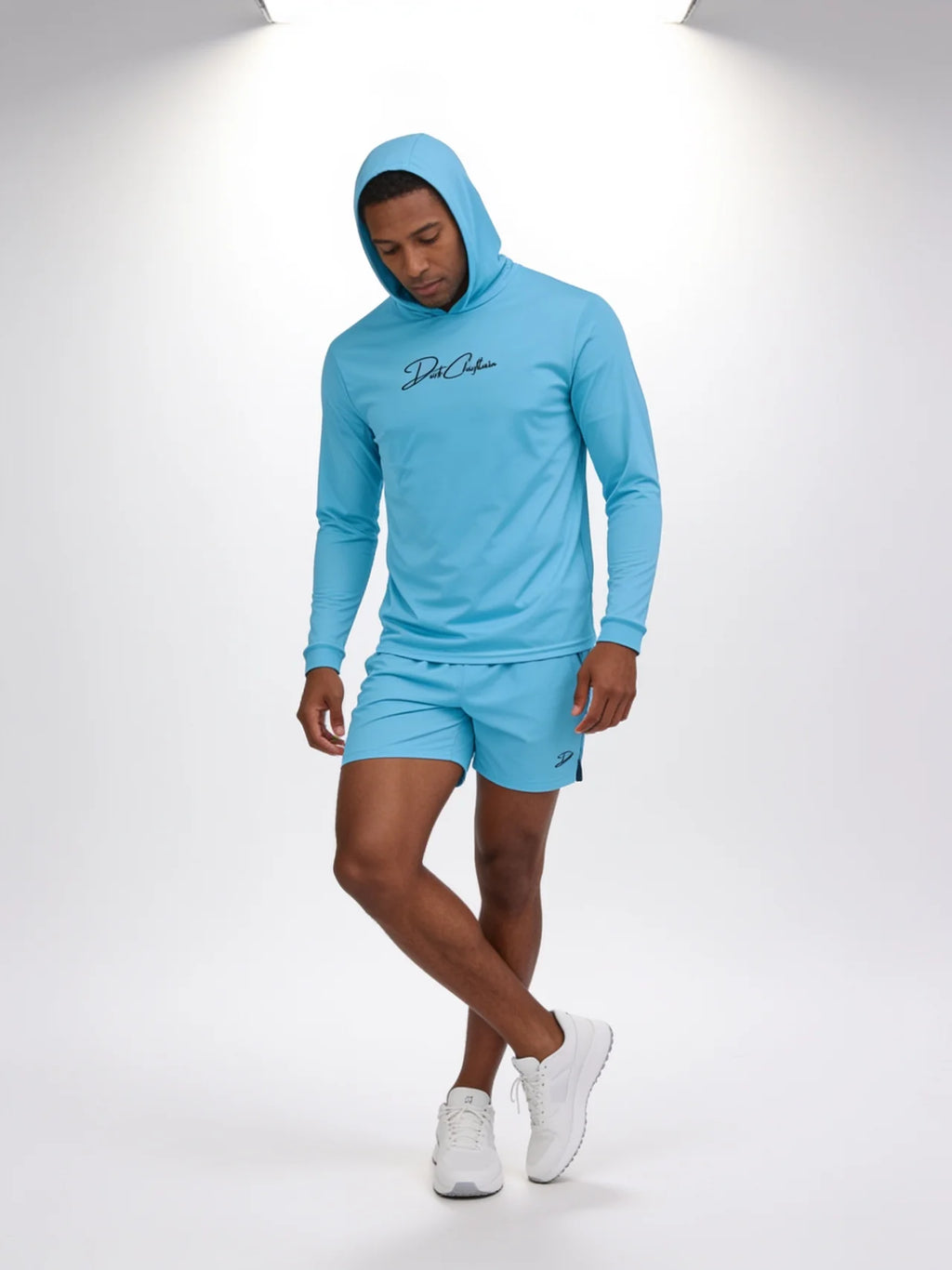 Dark Chieftain Performance Hooded Long Sleeve Tee (Unisex)