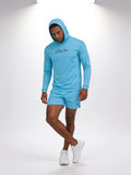 Dark Chieftain Performance Hooded Long Sleeve Tee (Unisex)