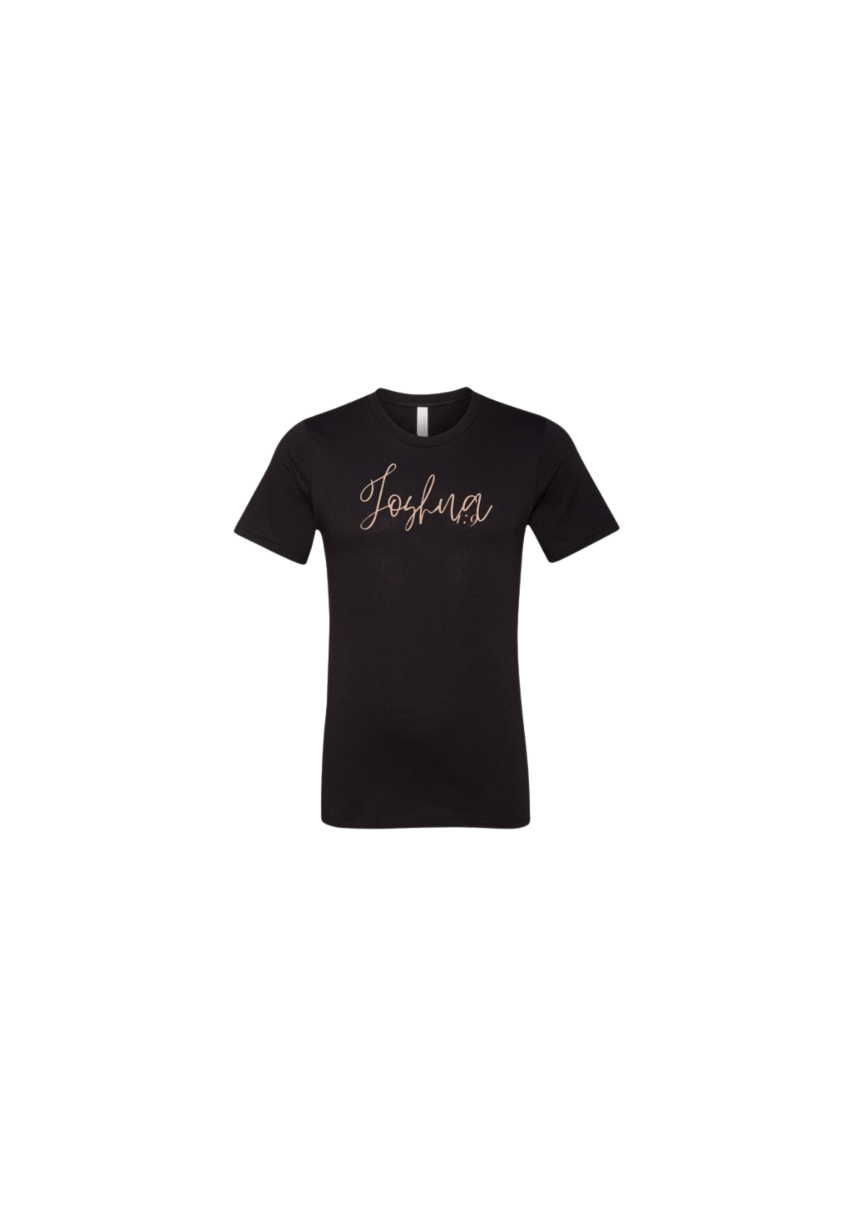 Joshua 1:9 Tee Black (Unisex)