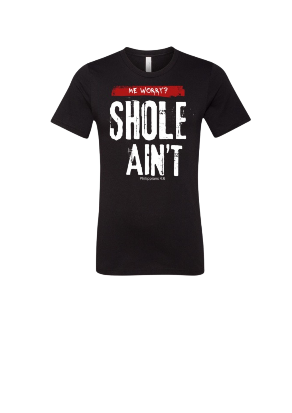 Worry?  Tee Black (Unisex)