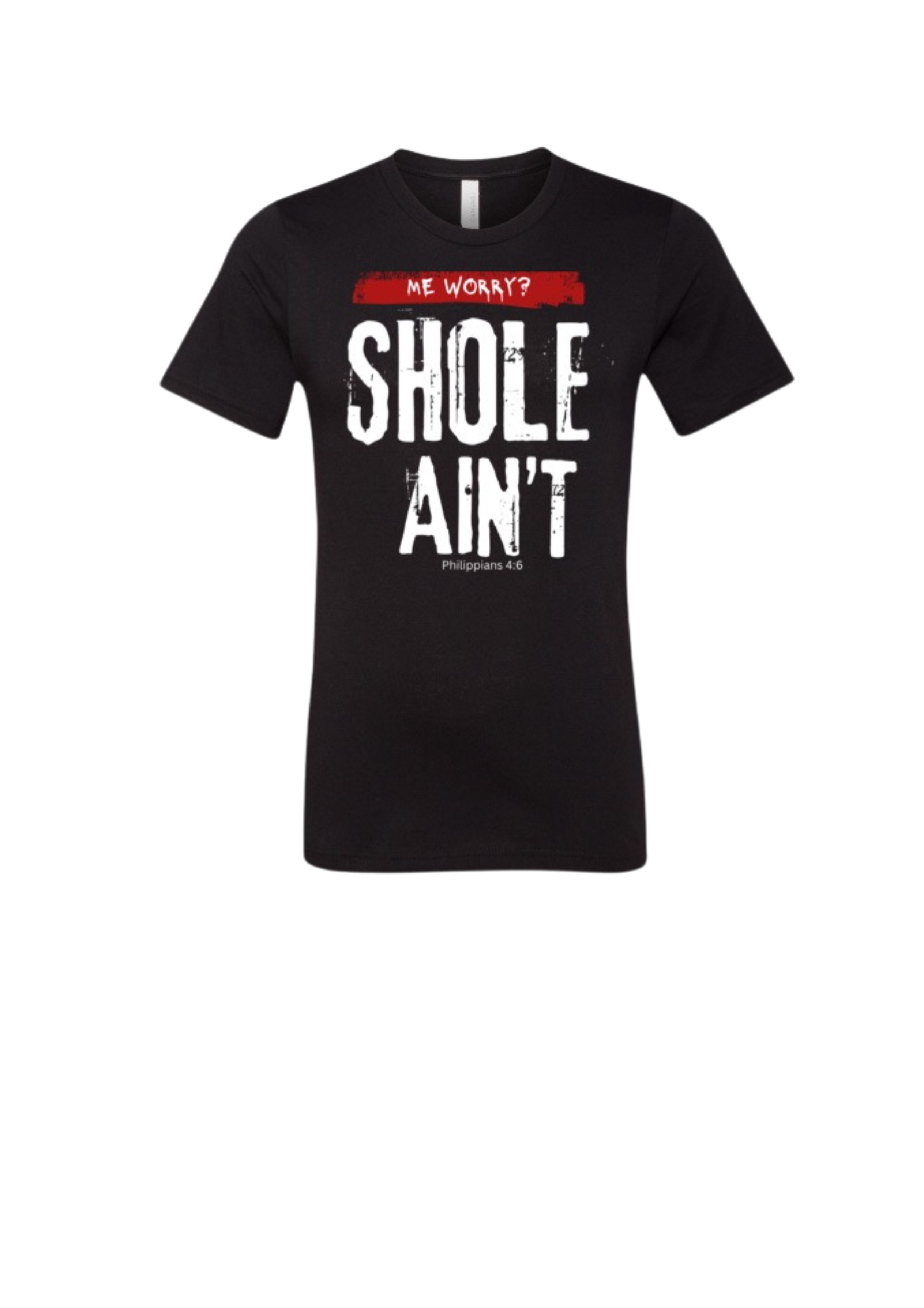 Worry?  Tee Black (Unisex)